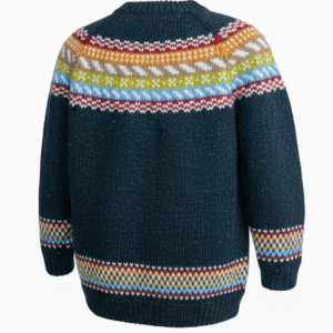 Eco-Friendly Handmade Wool Sweater – Nepal Made 100% New Zealand Wool Knitwear