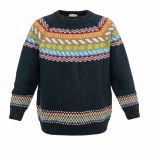 Eco-Friendly Handmade Wool Sweater – Nepal Made 100% New Zealand Wool Knitwear