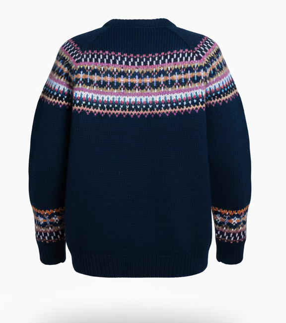 100% New Zealand Wool Winter Knitwear Sweater – Made in Nepal