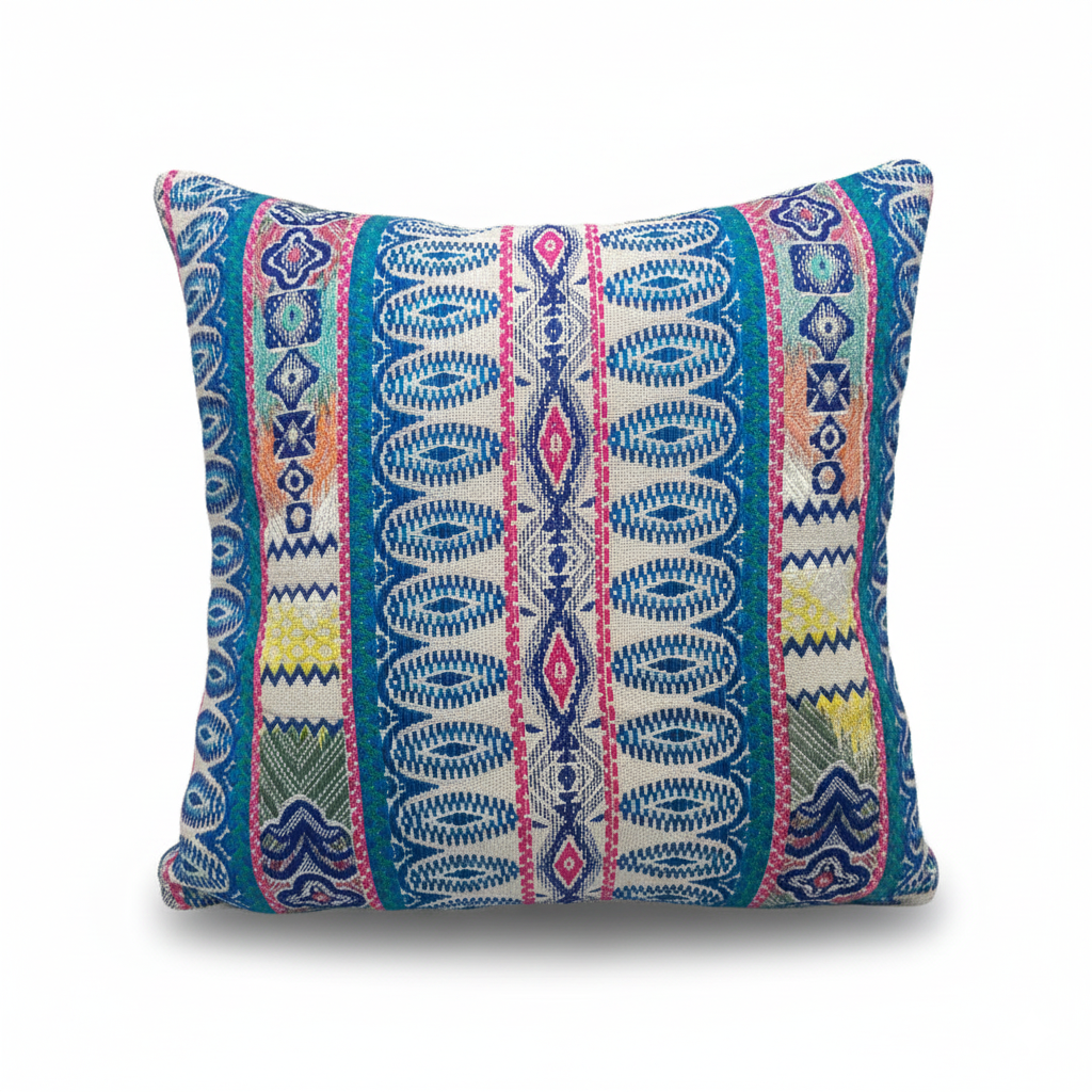 Bohemian Pillow Covers Made in Nepal by Nepalese Artisans