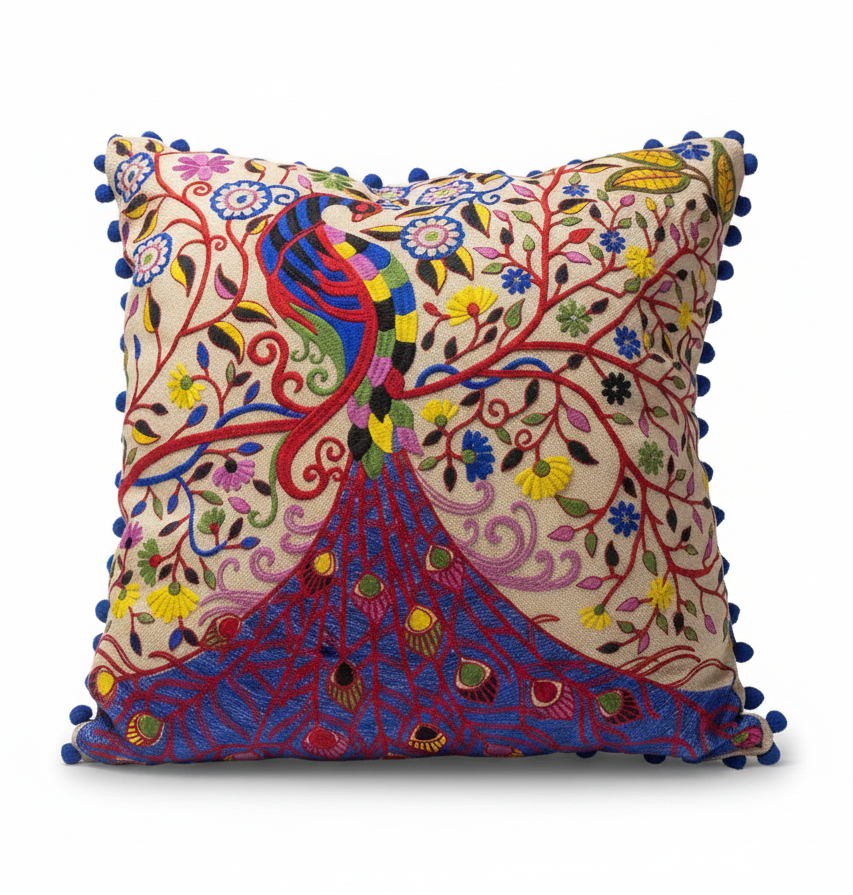 Cotton Hippie Cushion Covers Handmade – Ethnic Boho Pillow Covers