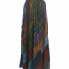 Vintage Patchwork Wrap Dress – Cotton Bohemian Festival Wear for Women