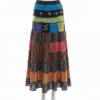 Artisan Patchwork Wrap Dress – Boho Cotton Hippie Festival Style