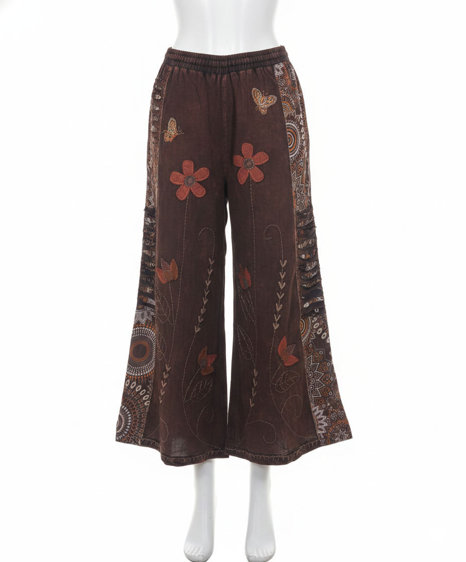 Fair Trade Razor Cut Cotton Trouser