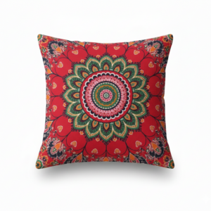 Artisan Handmade Pillow Cover – Nepal Craft