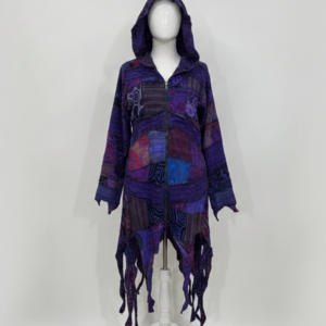 Hippie Patchwork Cotton Pixie Jacket