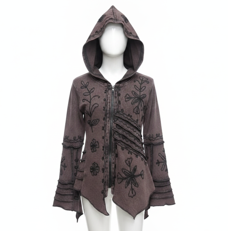 Bohemian Pixie Jacket with Hood – Fair Trade Nepal Clothing