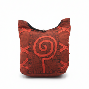 Fair Trade Handmade Boho Shoulder Bag – Nepalese Hippie Festival Purse