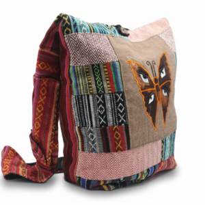 Alternative view of Boho Festival Crossbody Bag – Handmade Hippie Shoulder Bag Made in Nepal