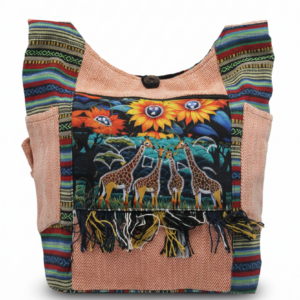 Artisan Handmade Bohemian Shoulder Bag – Fair Trade Festival Fashion Accessory