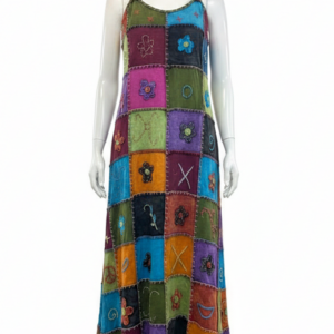 Hippie Patchwork Summer Dress Made in Nepal