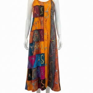 Hand Embroidered Women's Summer Dress Boho Festival Dress for Women