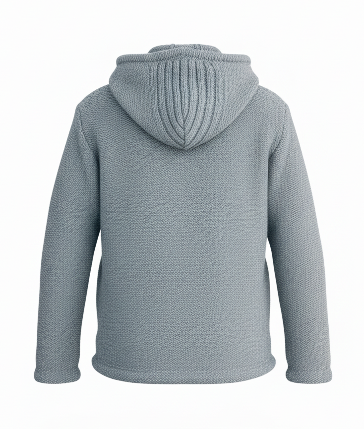 Handmade Sherpa Wool Jacket with Fleece Lining – Made in Nepal