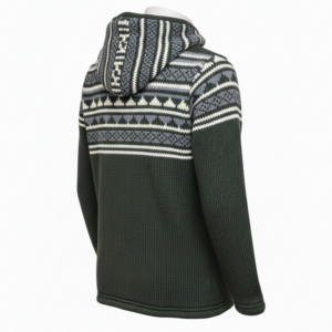 Nepalese Handmade Sherpa Wool Fleece-Lined Winter Jacket