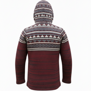 Women's Sherpa Wool Jacket Handmade in Nepal – Fleece Lined